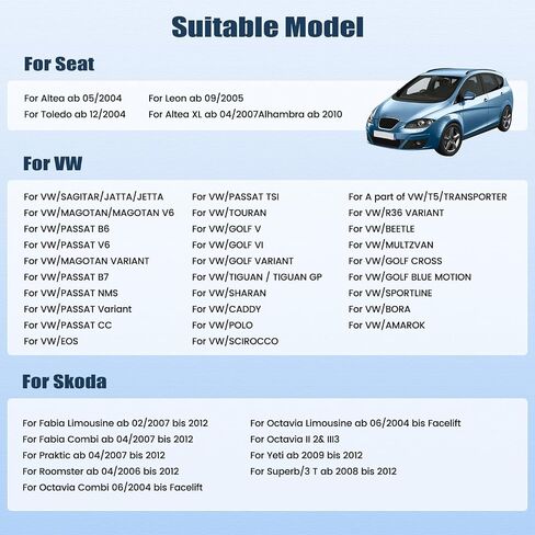 2G+64G Android 13 Car Radio for VW Passat Jetta Seat Golf Skoda Polo Tiguan Beetle with Apple Carplay Android Auto,9'' Touchscreen Volkswagen Stereo with GPS/WiFi/FM/RDS/Bluetooth+Backup Camera in Saudi Arabia