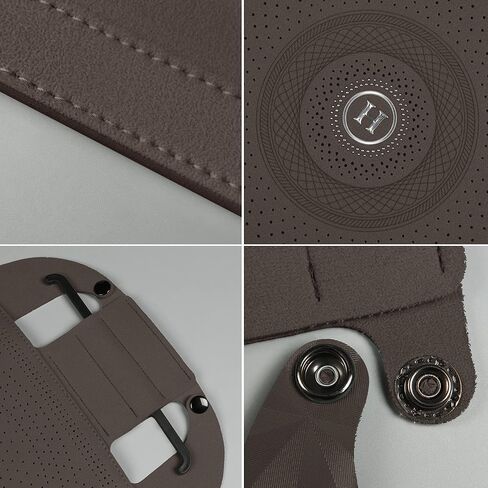 Luxury Suede Leather Universal Car Seat Cover with Headrest, Ultra-Thin and Breathable, Highlight Car Interior with Suede Leather, 5 PCS – Full Set Front Rear Seat Covers (Pink) in Kuwait