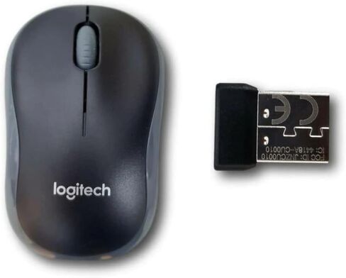 Logitech Wireless Mouse M185 (Swift Grey) in Saudi Arabia