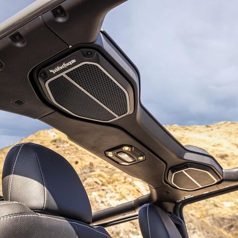 مجموعة نظام الصوت Rockford Fosgate 18WRNGLER-STG5 الكل في واحد بقدرة 1800 واط لسيارة جيب رانجلر JL 2018-2023 in Saudi Arabia