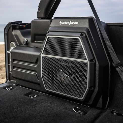 مجموعة نظام الصوت Rockford Fosgate 18WRNGLER-STG5 الكل في واحد بقدرة 1800 واط لسيارة جيب رانجلر JL 2018-2023 in Saudi Arabia