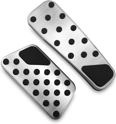 مجموعة دواسات الأداء المصنوعة من الألومنيوم، غطاء دواسات الفرامل ودواسات الفرامل غير القابلة للانزلاق، بديل السيارة لشاحن دودج تشالنجر كرايسلر 300 2009-2016 ملحقات بديلة in Kuwait