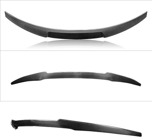 AeroBon Real Carbon Fiber Trunk Spoiler Compatible with 2021-2024 Audi A3 S3 RS3 (8Y) Sedan Spoiler (MV Style) in Kuwait