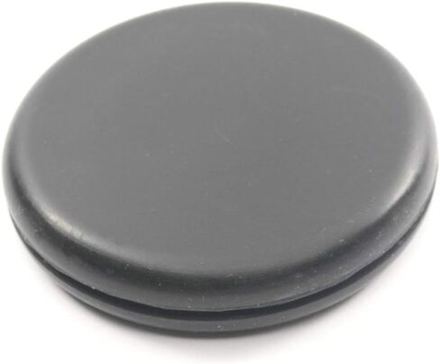 Rubber Flush Plug Grommet Without Hole - Fits 1 3/4" Hole in 1/16" Thick Panel (6) in Saudi Arabia