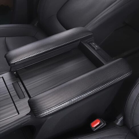 INTGET Center Console Armrest Cover for Toyota Sienna Accessories 2021 2022 2023 2024 Leather Middle Arm Rest Cover Interior Console Lid Protector for Toyota Sienna Accessories 2021-2024 in Saudi Arabia