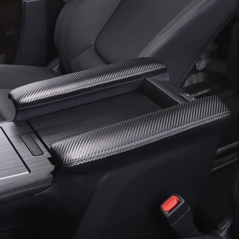 INTGET Center Console Armrest Cover for Toyota Sienna Accessories 2021 2022 2023 2024 Leather Middle Arm Rest Cover Interior Console Lid Protector for Toyota Sienna Accessories 2021-2024 in Saudi Arabia
