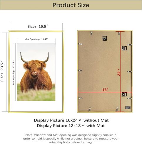 Golden State Art, 11x14 Picture Frame Set of 3, Black Thin Border Photo Frame, Display Pictures 8x10 with Mat or 11x14 Without Mat, Black Frame for Wall Hanging Horizontal and Vertical in Saudi Arabia