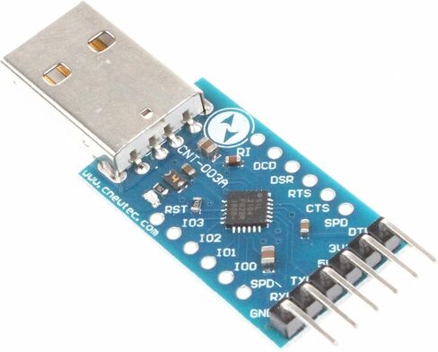 NOYITO CP2104 محول تسلسلي USB 2.0 إلى TTL UART وحدة محول تسلسلي مع كابلات (عبوة من 2) in Saudi Arabia