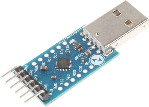 NOYITO CP2104 محول تسلسلي USB 2.0 إلى TTL UART وحدة محول تسلسلي مع كابلات (عبوة من 2) in Saudi Arabia