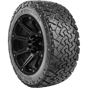 Venom Power Terra Hunter X/T XT All-Terrain Mud Light Truck Radial Tire-33X12.50R22 33X12.50X22 33X12.50-22 114Q Load Range F LRF 12-Ply BSW Black Side Wall
