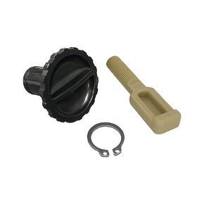F.S.P Idle Adjustment Knob, Screw & Retainer Clip Replacement for OMC Johnson Evinrude 9.9 HP 15 HP 1974 to 1985-0766451, 0321996, 0387272