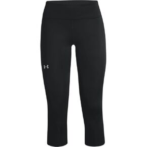 Under Armour Women's UA Mileage Black Capris Cropped Legging Pant Style #: 1362687 XS