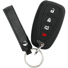 Key Fob Cover,Silicone Car Key Cover with Keychain,Car Key Shell Protector,Remote Keyless Protector Bag Holder,Smart Key Fob Cover Key Case,Key Shells Fits Most Car Keys (for Nissan a)