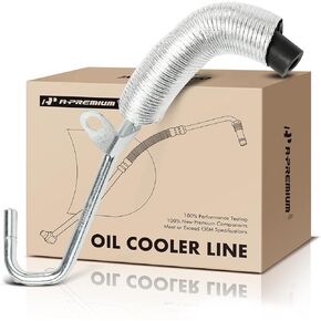 A-Premium Turbocharger Coolant Return Hose Line Compatible with Buick & Chevy Models - Cruze 2011-2016, Cruze Limited 2016, Sonic 2012-2020, Trax, Encore 2013-2020 - Replace# 55567067