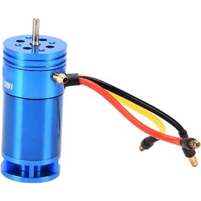 VGEBY RC Boat Brushless Motor, Water Cooled Accurate Rotor, Low Noise for SL2862 1500KV Brushless Motor Boat Model Accessories 2847Shaft Boat