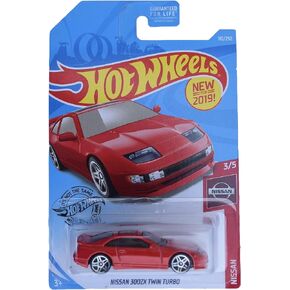 Hot Wheels 2019 Nissan Series Nissan 300ZX Twin Turbo 110/250, Red