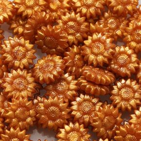 Metallic Brown Wax Seal Beads for Wax Seal Stamp Sealing Wax Stamp Maker Sunflower Sealing Wax Beads Multicolor Option for Wedding Invitations Envelopes Cards Christmas Wax Seal (Metallic Brown)