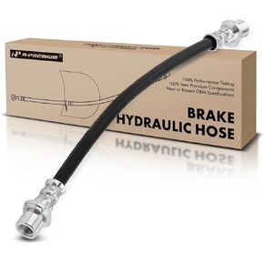 A-Premium Front Inner Brake Hydraulic Hose Compatible with Toyota and Lexus Models - Land Cruiser 1996-1997 4.5L, LX450 1996-1997 4.5L, Previa 1991-1997 2.4L - Replace# 90947T2083