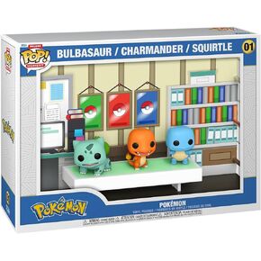 Funko Pop! Moments Deluxe: Pokemon - Bulbasaur, Charmander, Squirtle