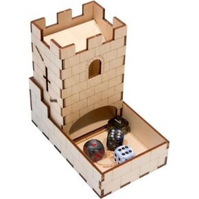 The Broken Token Mini Dice Tower Kit - Wooden Dice Tower