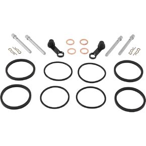All Balls Racing Caliper Rebuild Kit 18-3090 Compatible With/Replacement For Yamaha XJ700 Maxim 1985-1986, XV1000 Virago 1984-1985, XV1100 Virago 1986-1999, XV700 Virago 1984-1987