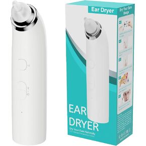 Ear Pressure Reliever - Ear Dryer,Rechargeable Soothing Warm Air Ear Drying Water Remover for Swimming, Showering, Water Sports and Hearing Aids Combat Swimmers Ear,Eustachian Tube Unblocker