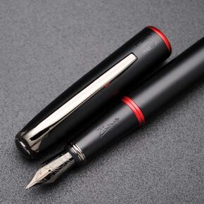 Picasso 916 Malage Fountain Pen Original Box New Version (Polar Night Black, Medium Nib 0.7mm)