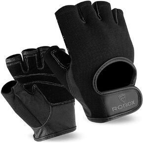 ROBOX Workout Gloves for Men and Women - Breathable Exercise, Training, Gym Gloves for Weight Lifting