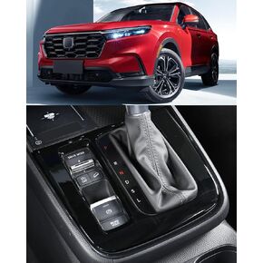 AntBooBoo for Honda CRV 2023 2024 2025 Central Control Gear Shift Protective Panel, Interior Cover Trim Accessory for CR-V LX EX EX-L, Sport Hybrid, Sport Touring Hybrid-Gloss Black