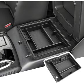 for 2023 2024 Nissan Armada Center Console Organizer2021-2024 Nissan Armada & 2022-2024 Infiniti QX80 Insert Armrest Storage Box, 2021-2024 Armada Glove Pallet Organizer Tray-Front Row Driver
