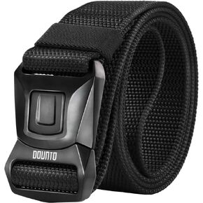 Tactical Belt, Military Nylon Web Work Belt Rigger Belts with Heavy Duty Quick Release Buckle