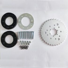 Multifunctional High performance 36 teeth sprocket with Sprocket Installation Set -80CC Gas Motorized Bicycle