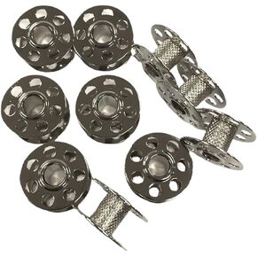 Cutex 10 Metal Bobbins Compatible with Part Number 0115367T for Bernina 1030 1031 1080 1090 1120 1230 Machines