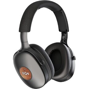 House of Marley Positive Vibration XL ANC: Noise Cancelling Over-Ear Headphones with Microphone, Wireless Bluetooth Connectivity, and 26 Hours of Playtime, Copper