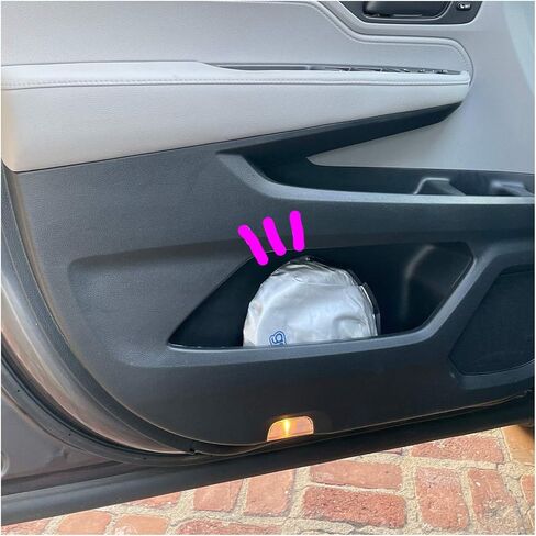 مظلة شمسية لنافذة السيارة من ggomaART - مظلة حماية من الشمس عالمية لأي نوافذ للرجال والنساء والرضع والأطفال تمنع الضرر الناتج عن أشعة الشمس المباشرة والحرارة - 2 حزمة جديدة داكنة و2 خفيفة in Kuwait