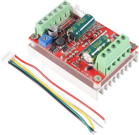 2PCS DC 6-60V 400W BLDC Three-Phase DC Brushless Motor Controller PWM Hall Motor Control Driver Board 12V 24V 48V in Saudi Arabia