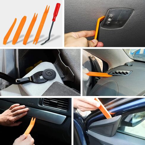 910Pcs Car Retainer Bumper Clips and Fastener Remover Kit 25 Sizes Auto Push Pin Rivets Door Trim Panel Clips for GM Ford Toyota Honda Acura Chrysler in Saudi Arabia
