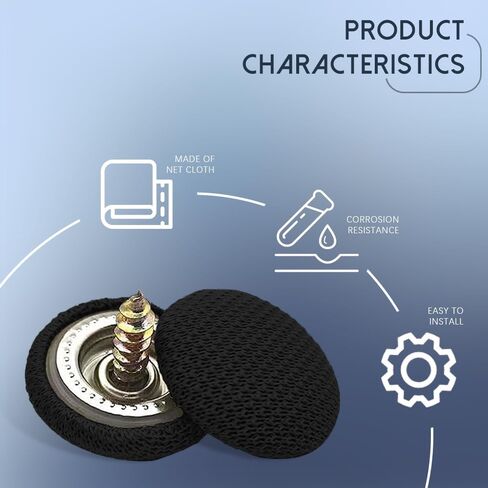 Car Roof Headliner Repair Kit, Roof Flannelette Fixed Buckle with Installation Tool, Auto Roof Snap Rivets Retainer for Interior Ceiling Cloth Fixing Repair Buckle Fit All Cars (Fleece Beige) in Saudi Arabia
