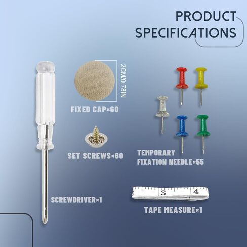 Car Roof Headliner Repair Kit, Roof Flannelette Fixed Buckle with Installation Tool, Auto Roof Snap Rivets Retainer for Interior Ceiling Cloth Fixing Repair Buckle Fit All Cars (Fleece Beige) in Saudi Arabia