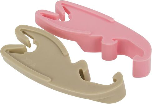 10pcs / 5 Sets Door Lock Pawl Retainer Clips for Ford Taurus & Sable 1986-On for Lincoln for Mercury E6DZ-5421971-A & E6DZ-5421970-A Fastener Clips Left & Right Side Light Brown & Pink Nylon in Saudi Arabia