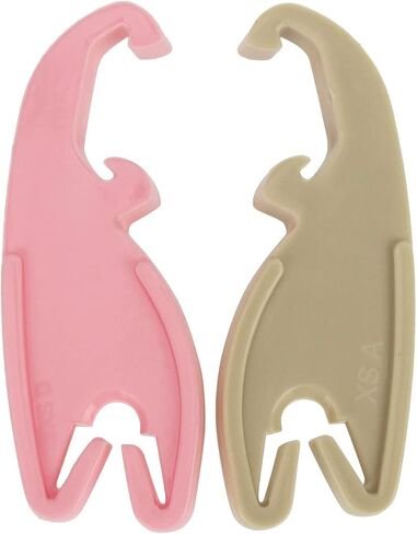 10pcs / 5 Sets Door Lock Pawl Retainer Clips for Ford Taurus & Sable 1986-On for Lincoln for Mercury E6DZ-5421971-A & E6DZ-5421970-A Fastener Clips Left & Right Side Light Brown & Pink Nylon in Saudi Arabia