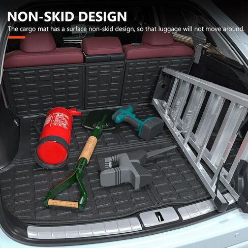 حصيرة أرضية powoq متوافقة مع 2023 2024 Lexus RX350 RX350H RX500H حصيرة مسند الظهر بديلة لملحقات Lexus (تناسب 2023 2024 Lexus RX350 RX350H RX500H، حصيرة صندوق السيارة + حصيرة مسند الظهر + حصيرة الأرضية) in Kuwait