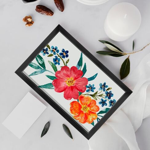 LaVie Home 6x9 Picture Frames (1 Pack, Black) Display Pictures 6x9, Wall Mount & Table Top Display, Simple Designed Photo Frame Classic Collection in Kuwait