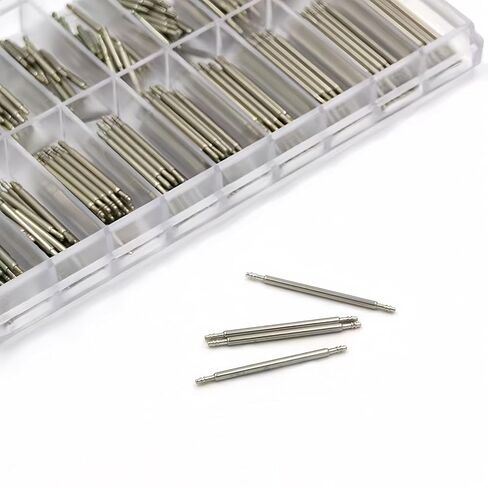 360pcs (6-23mm) Professional Watch Band Stainless Steel Link Pins Spring Bars Repair in Saudi Arabia