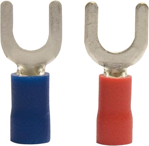 Gardner Bender 15-116 Terminal Spade, 10-8 Stud Sz, 15 Pack, Yellow (12-10 AWG), 5 Count in Saudi Arabia