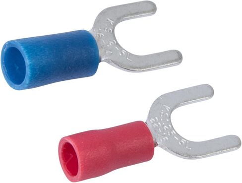 Gardner Bender 15-116 Terminal Spade, 10-8 Stud Sz, 15 Pack, Yellow (12-10 AWG), 5 Count in Saudi Arabia