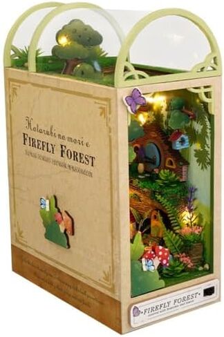 The Missing Piece ,DIY Fire Fly Forest Book Nook Kit, Led Lights, Book Nook kit in Saudi Arabia