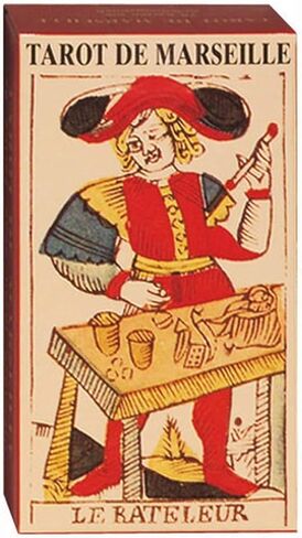 مجموعة Tarot de Marseille الأصلية مع حقيبة مخملية وكتاب دليل رقمي in Kuwait