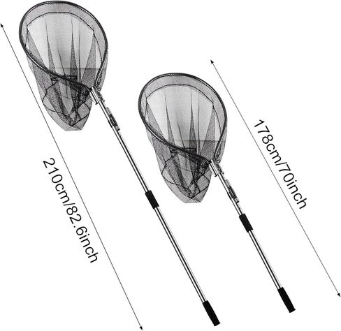 شبكة صيد الكلاب، شبكة صيد الحيوانات، شبكة مصيدة الحياة البرية للدواجن، شبكة صيد سمك التونة للكلاب والقطط والدجاج والأوز والبط والشوك والراكون والطيور والأسماك والتونة - شديدة التحمل in Kuwait