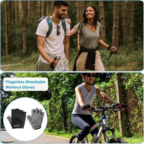 PATIKIL Fishing Gloves Breathable Fingerless Sun Protection Gloves for Men Women Rowing Kayaking Cycling Hiking in Saudi Arabia